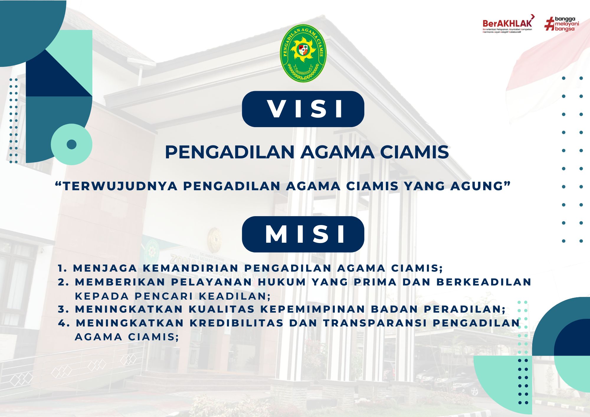 VISI MISI PA CIAMIS