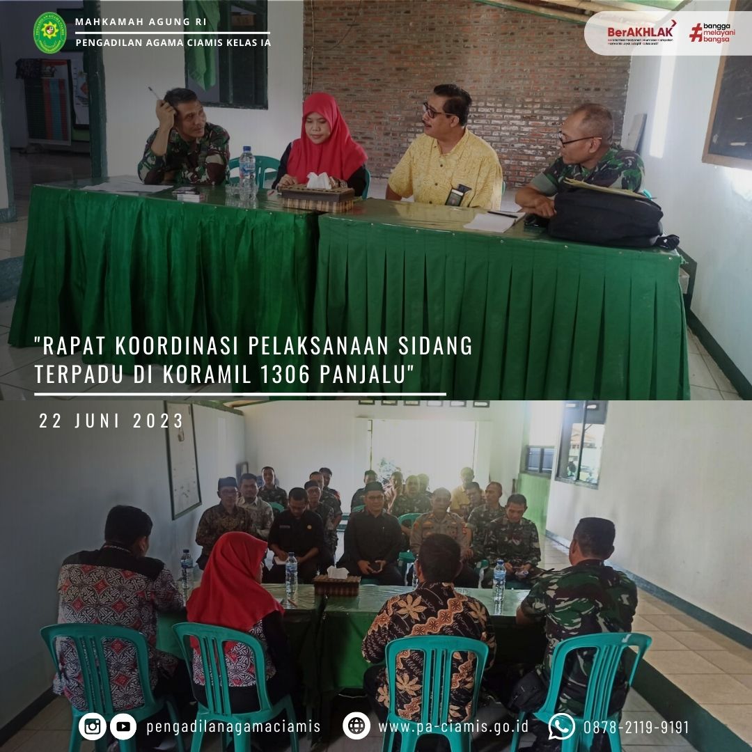 KOORDINASI KORAMIL PANJALU 220623