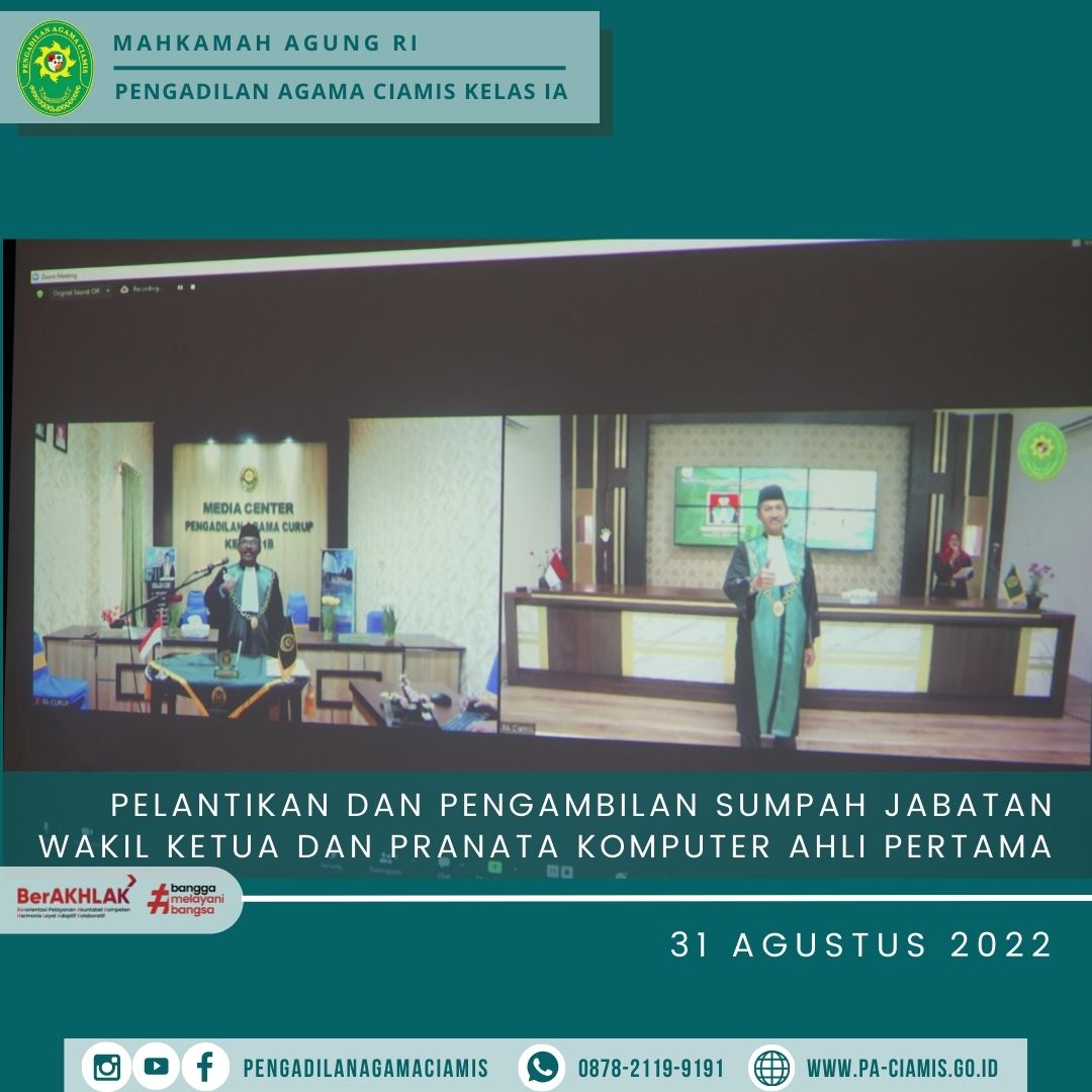 PELANTIKAN PAK DARWIN DAN PRAKOM 310822