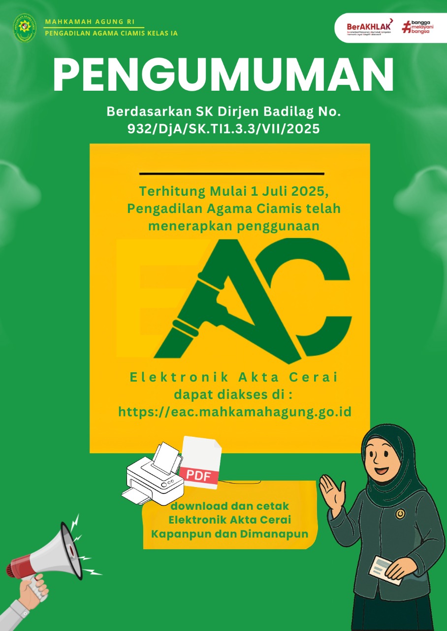 PENGUMUMAN EAC
