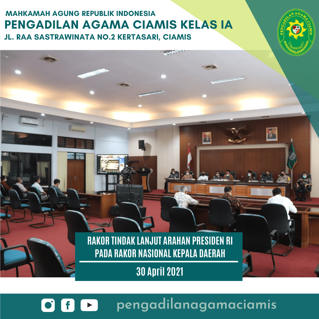 RAKOR ARAHAN PRESIDEN