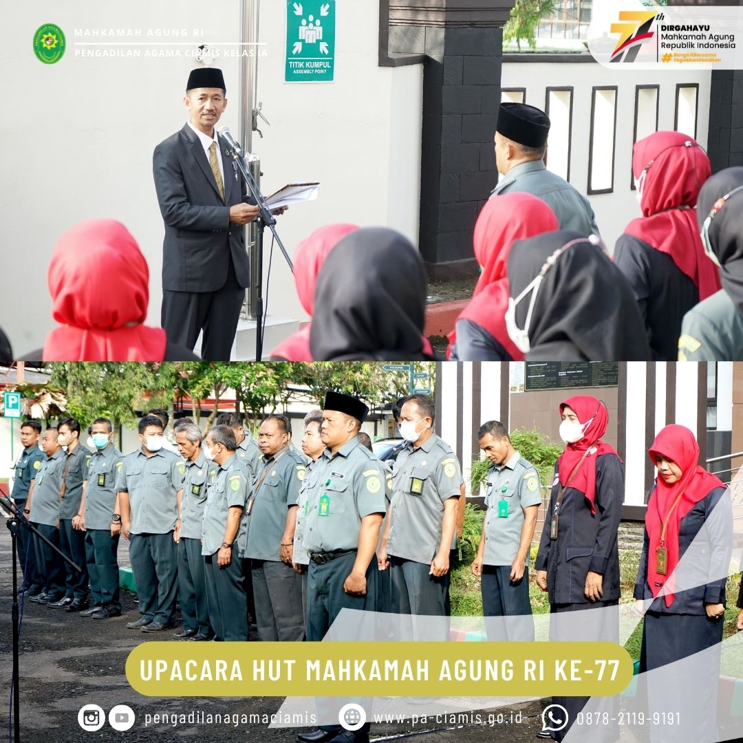 UPACARA HUT MA 77