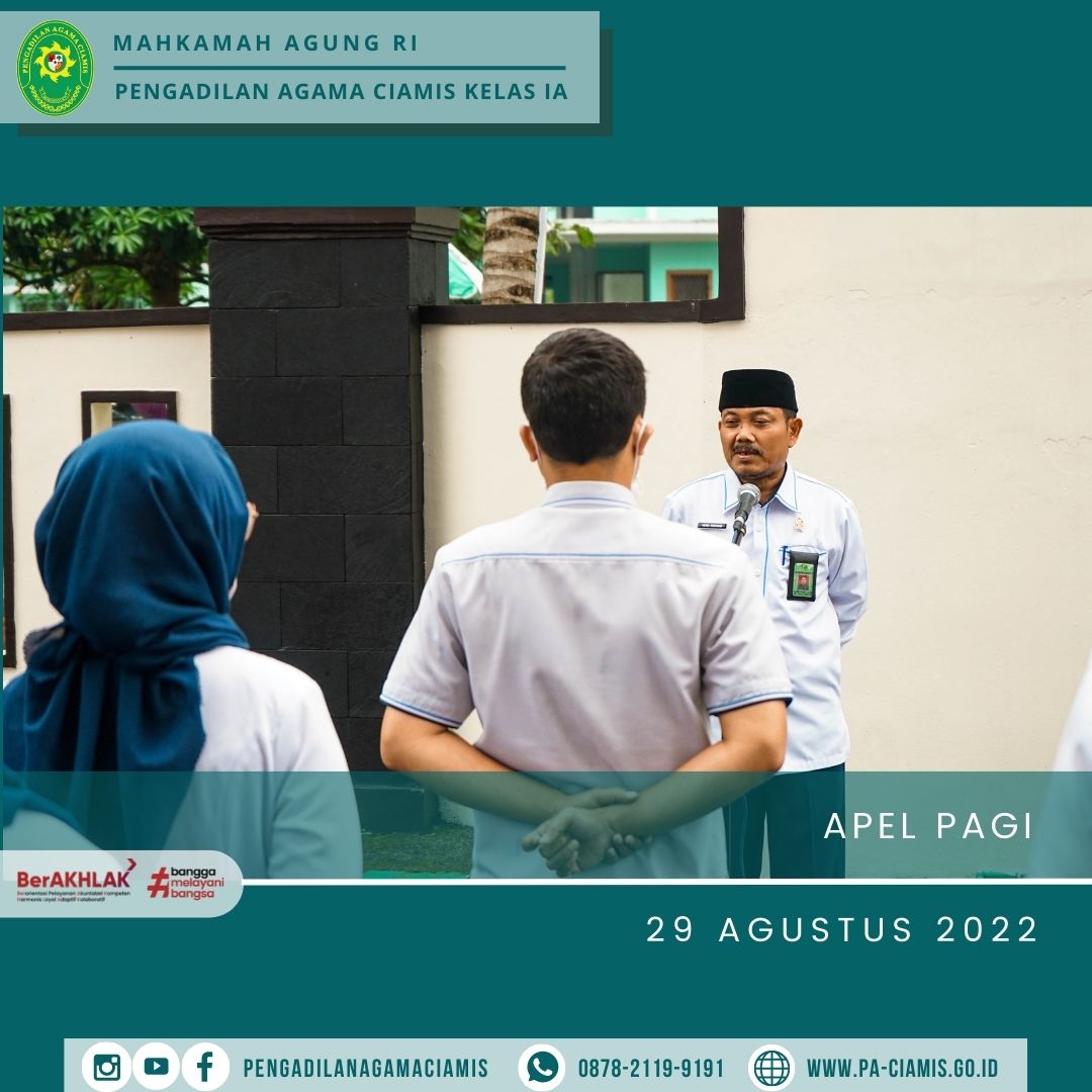 apel pagi 290822