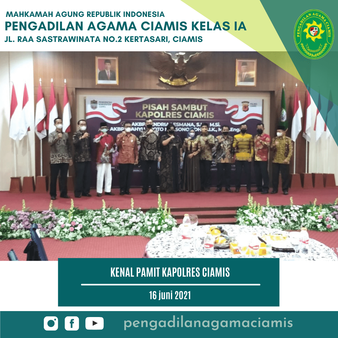 kenal pamit kapolres ciamis