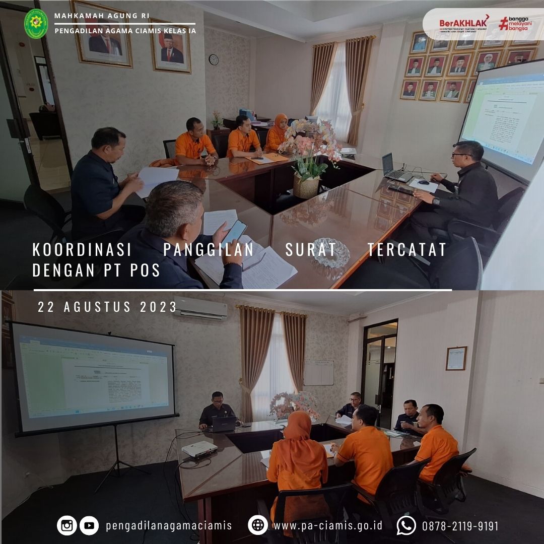 koordinasi pt pos 220823