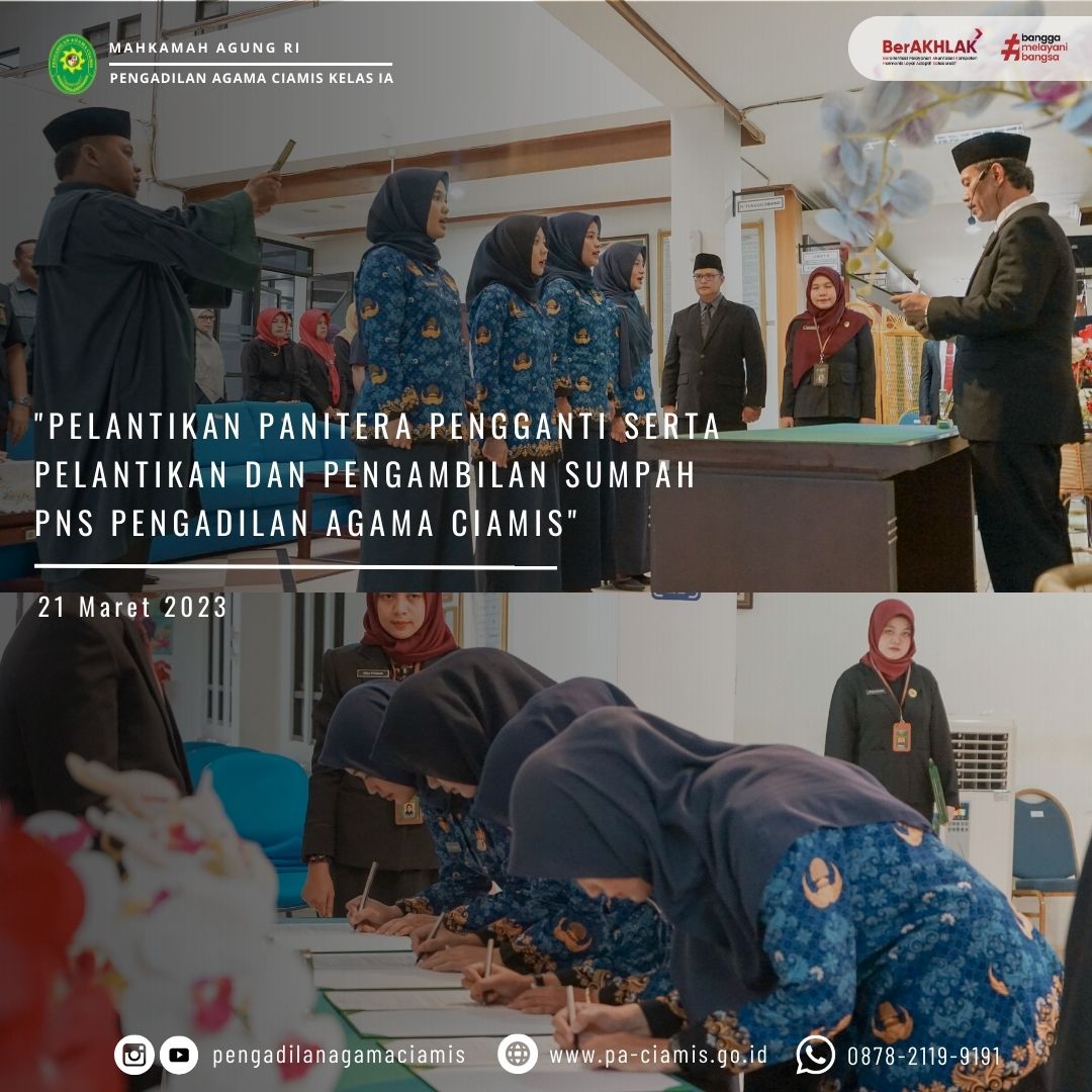 pelantikan pns 21 mar 23