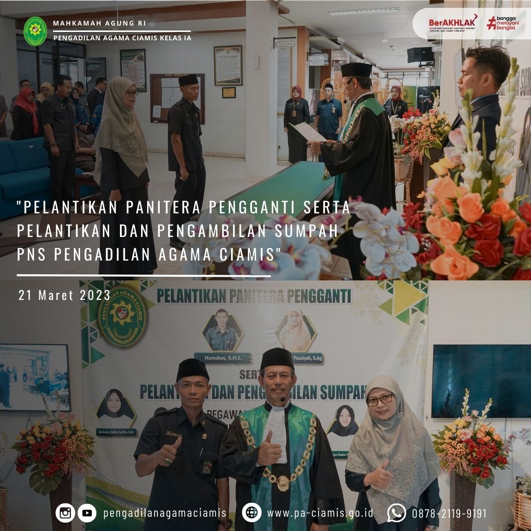 pelantikan pp 21 mar 23