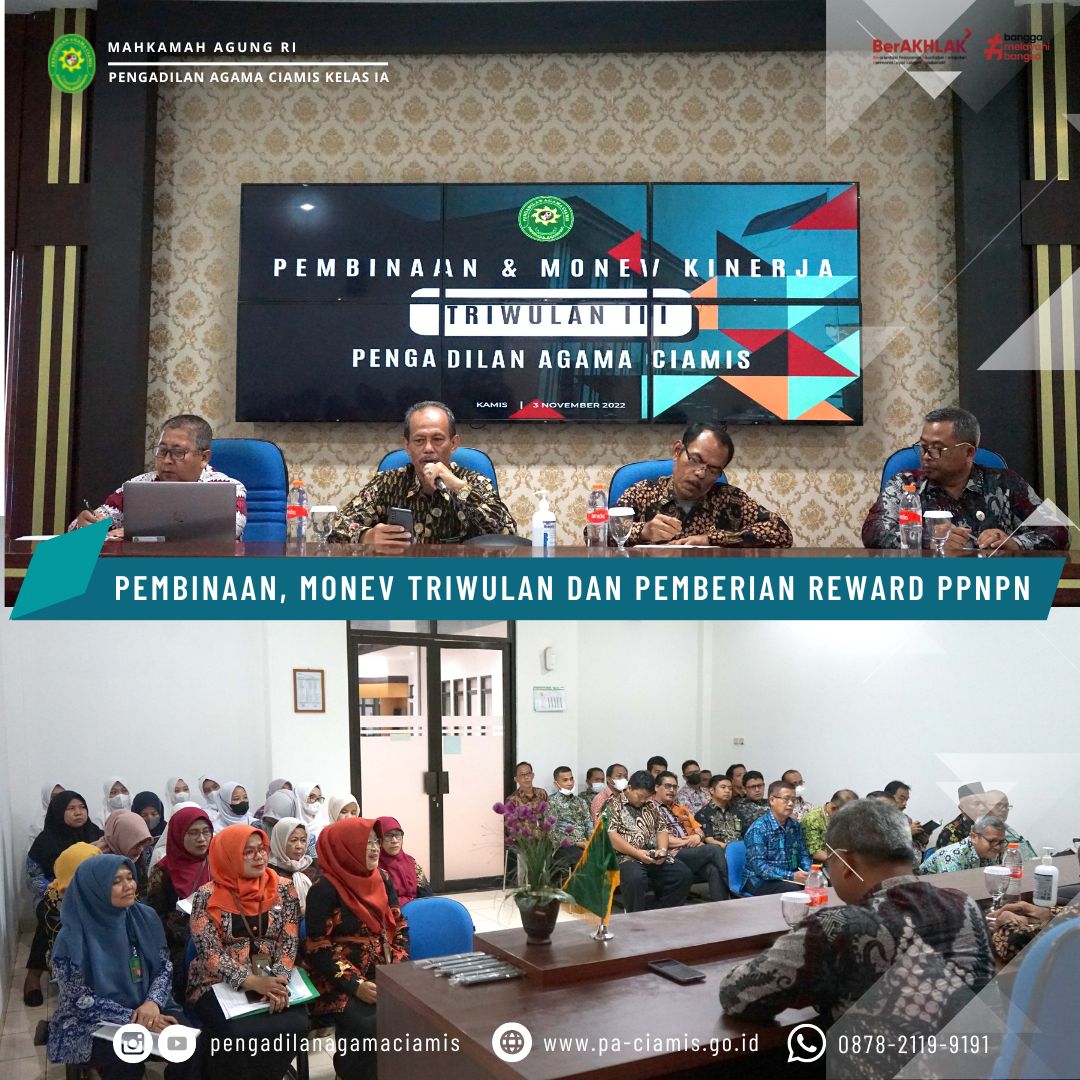 pembinaan dan monev triwulan 3