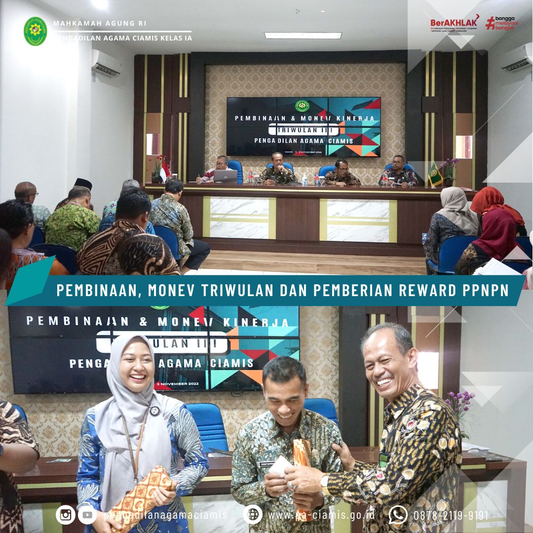 pembinaan dan monev triwulan 3 3