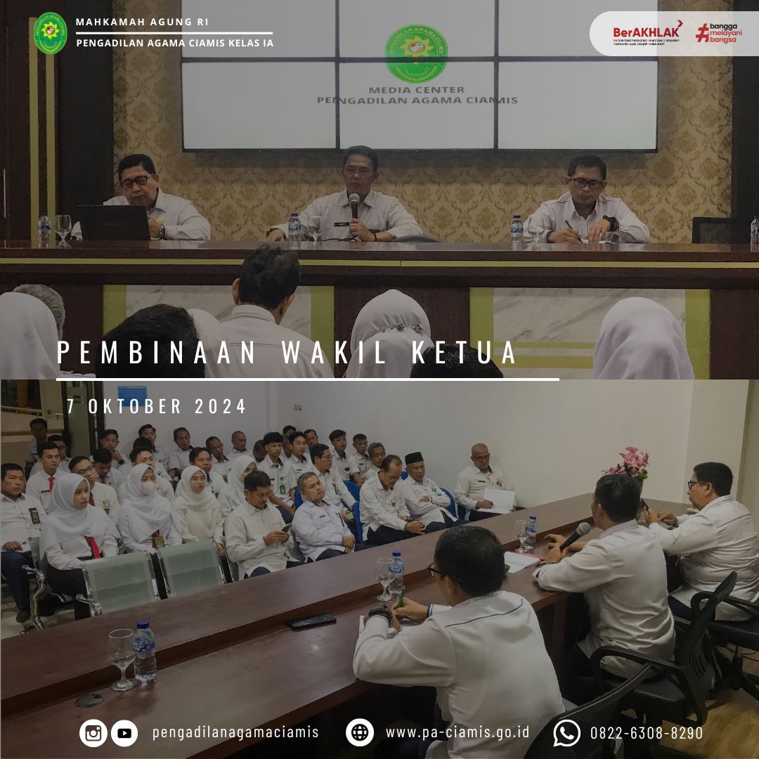 pembinaan wakil ketua 071024