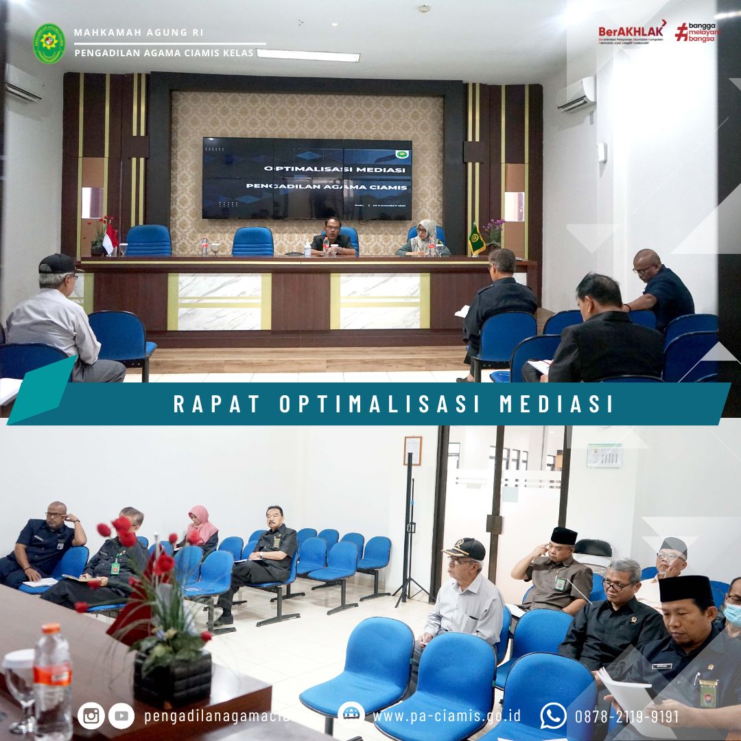 rapat optimalisasi mediasi 1