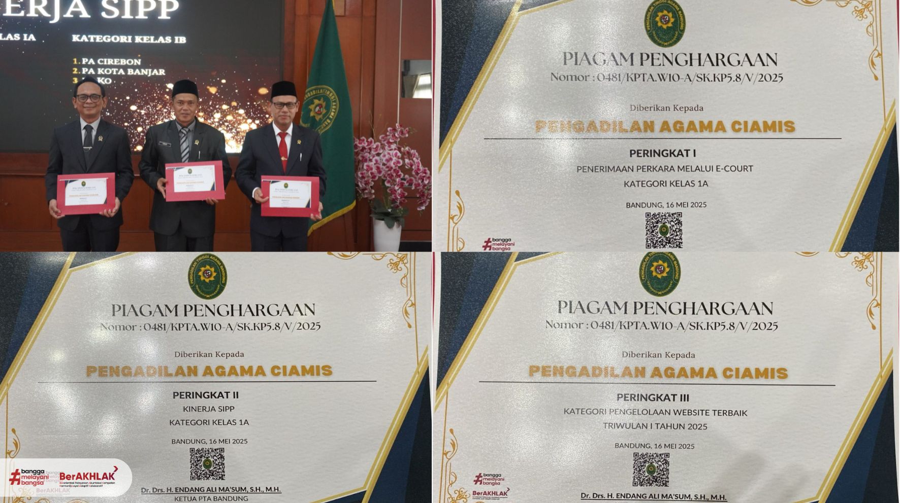 wakil ketua penghargaan tw i 2025